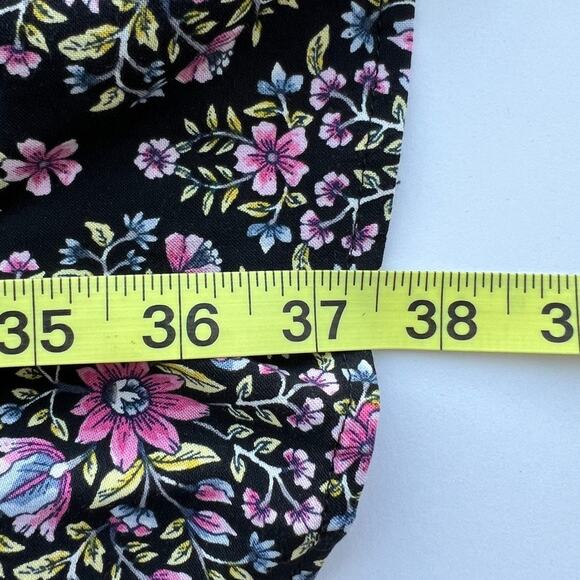 Torrid 0X Purple Pink Floral Off Shoulder Romantic Boho Bell Sleeve Dress - Picture 15 of 16